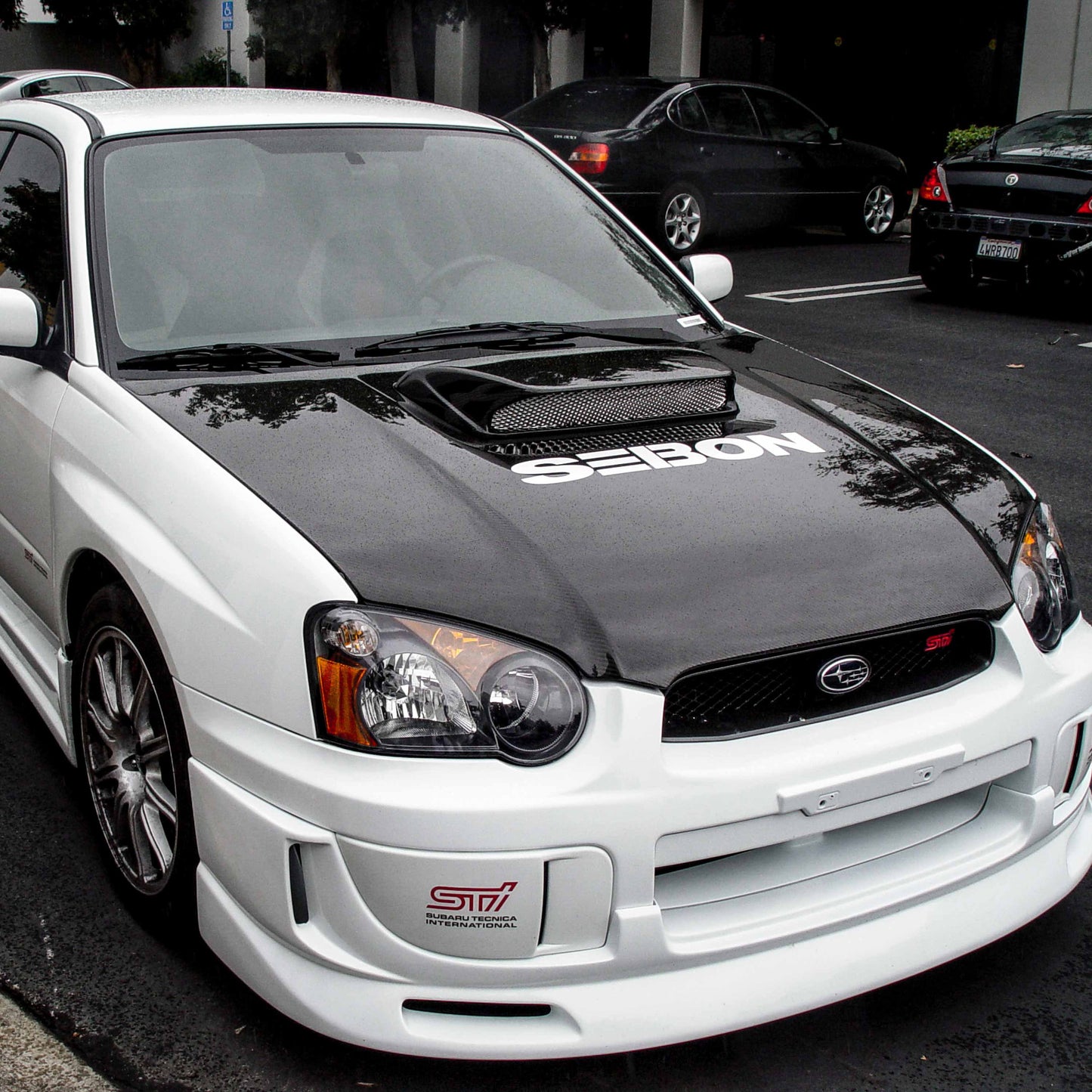 Seibon 04-05 Subaru WRX/STi OEM Carbon Fiber Hood HD0405SBIMP-OE