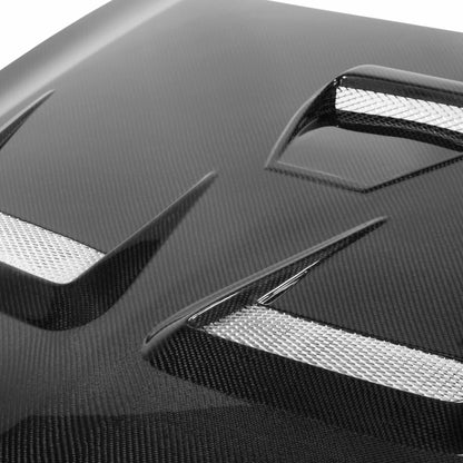 Seibon 04-08 Acura TL CW-Style Carbon Fiber Hood HD0408ACTL-CW