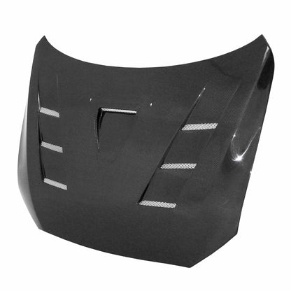Seibon 08-12 Mitsubishi Evo X TS-style Carbon Fiber Hood HD0809MITEVOX-TS