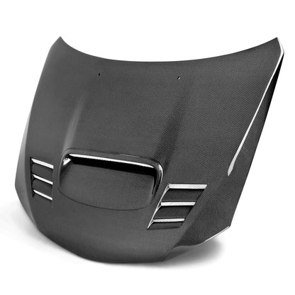 Seibon 08-09 Subaru WRX/STi CWII-style Carbon Fiber Hood HD0809SBIMP-CWII