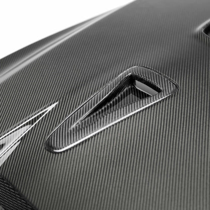 Seibon 09-12 Nissan GTR R35 DV-Style Carbon Fiber Hood HD0910NSGTR-DV