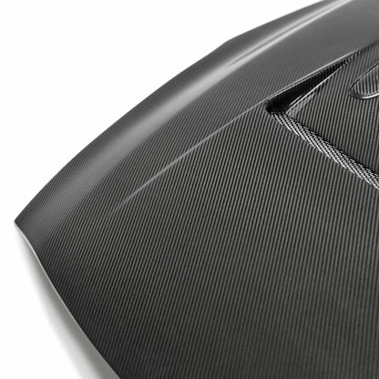 Seibon 09-12 Nissan GTR R35 DV-Style Carbon Fiber Hood HD0910NSGTR-DV