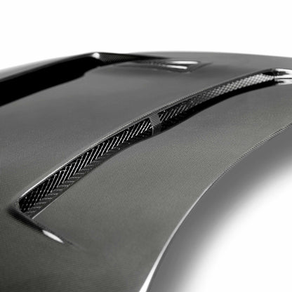 Seibon 09-12 Nissan GTR R35 DV-Style Carbon Fiber Hood HD0910NSGTR-DV
