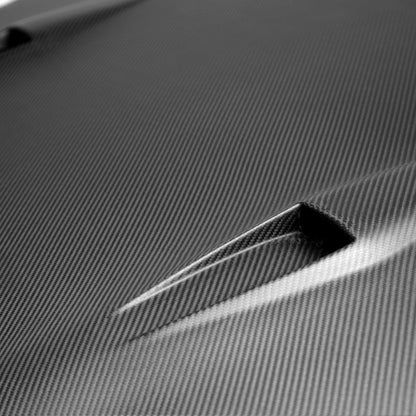 Seibon 09-15 Nissan GTR R35 GTII Dry Carbon Hood HD0910NSGTR-GTII-DRY