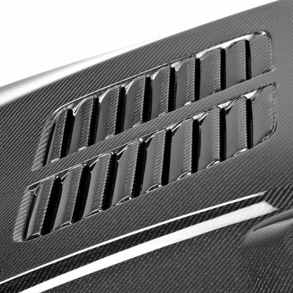 Seibon 10-13 BMW 5 Series and M5 Series (F10) GTR-Style Carbon Fiber Hood HD1012BMWF10-GTR