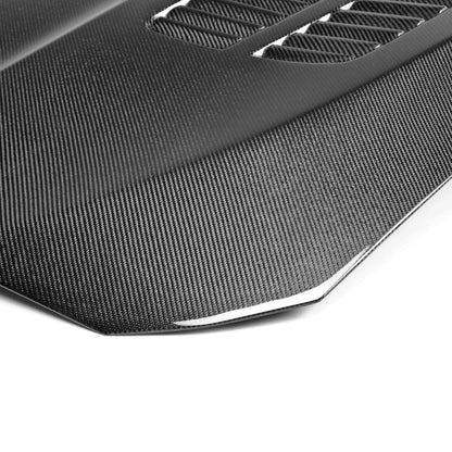 Seibon 10-13 BMW 5 Series and M5 Series (F10) GTR-Style Carbon Fiber Hood HD1012BMWF10-GTR
