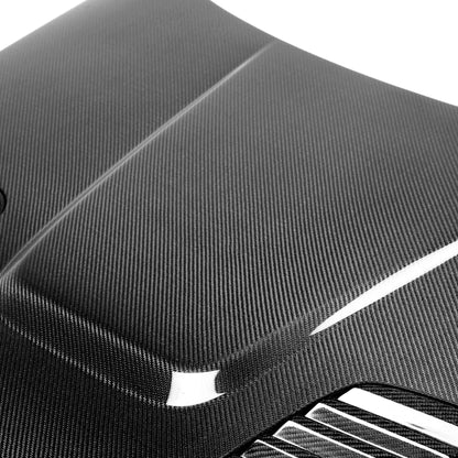 Seibon 12-13 BMW F30 GTR-Style Carbon Fiber Hood HD1213BMWF30-GTR
