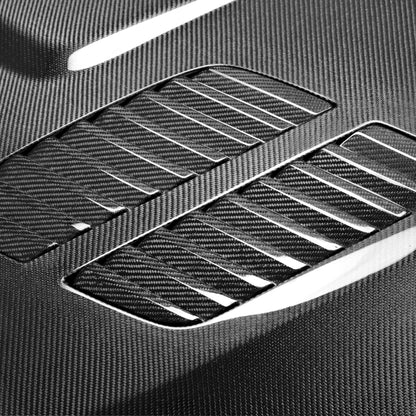 Seibon 12-13 BMW F30 GTR-Style Carbon Fiber Hood HD1213BMWF30-GTR