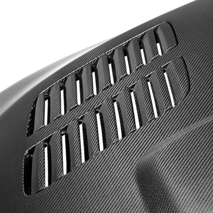 Seibon 12-13 BMW F30 GTR-Style Carbon Fiber Hood HD1213BMWF30-GTR