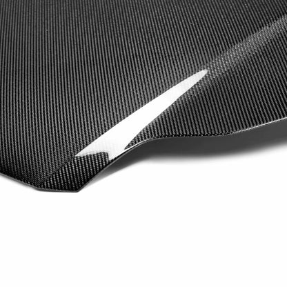 Seibon 12-13 Ford Focus OEM-Style Carbon Fiber Hood HD1213FDFO-OE