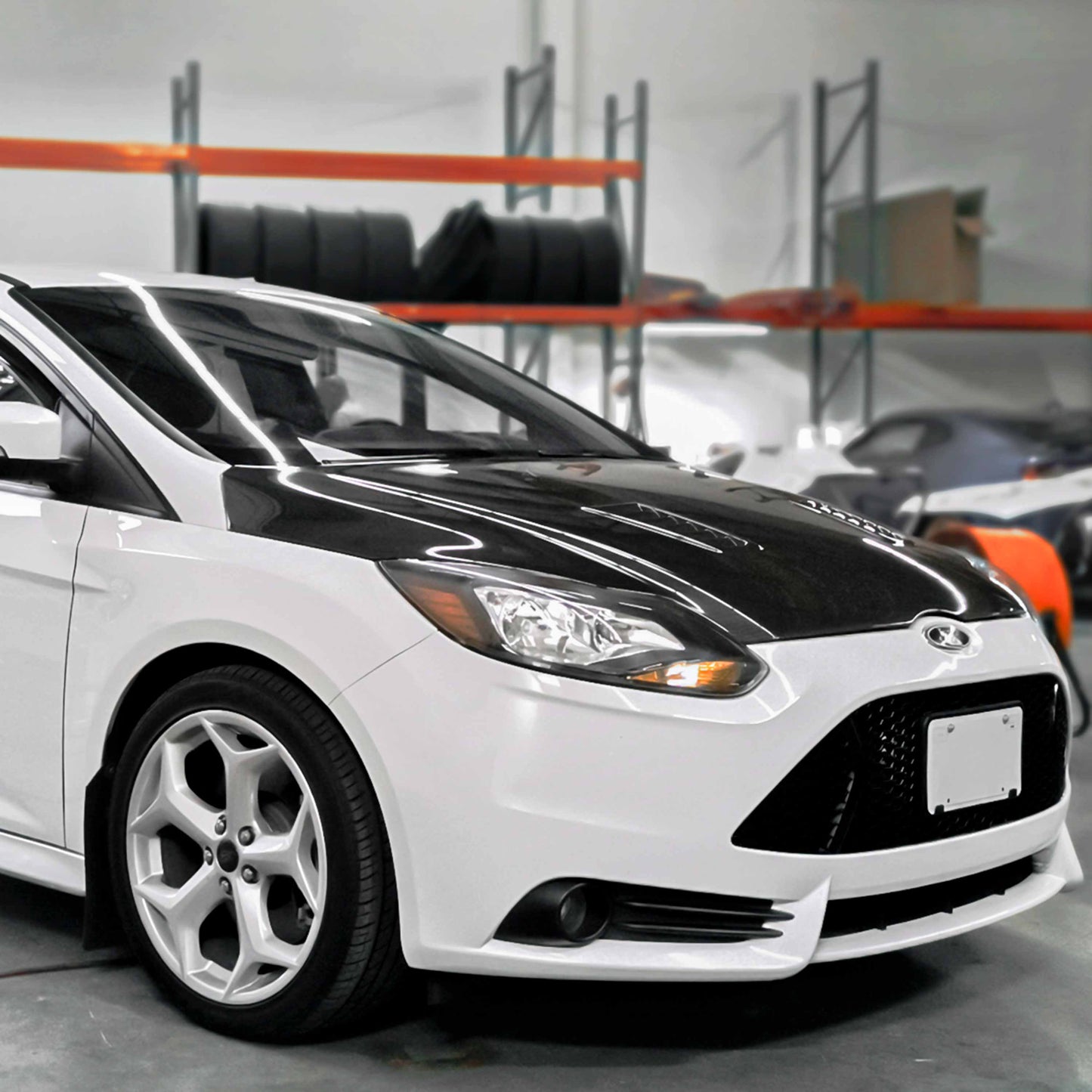 Seibon 12-13 Ford Focus RS-Style Carbon Fiber Hood HD1213FDFO-RS