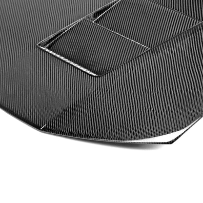 Seibon 12-13 Honda Civic 2dr TS-Style Carbon Fiber Hood HD1213HDCV2D-TS