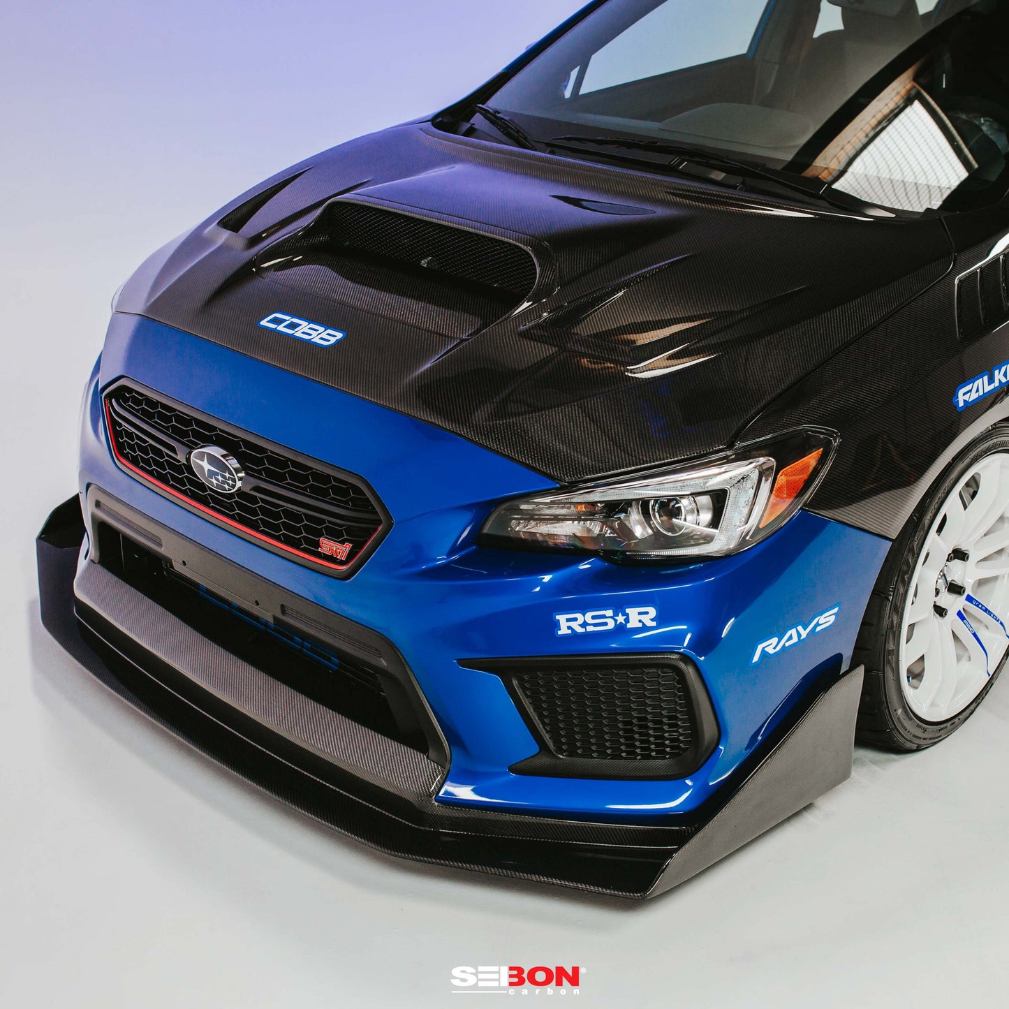 Seibon 15+ Subaru WRX/STI VS-Style Carbon Fiber Hood HD15SBIMP-VS