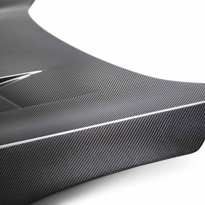 Seibon 2016-2018 Honda Civic Coupe/Sedan/Hatchback TS-Style Carbon Fiber Hood HD16HDCV-TS