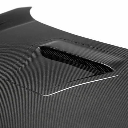 Seibon 17-20 Honda Civic Type-R (FK8) TSII Style Carbon Fiber Hood HD17HDCVR-TSII