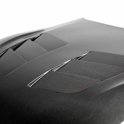 Seibon 2020 Toyota GR Supra TSII-Style Double-Sided Carbon Fiber Hood HD20TYSUP-TSII-DS