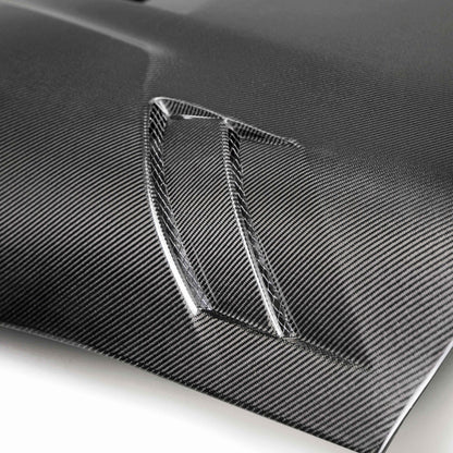 Seibon 2020 Toyota GR Supra TSII-Style Double-Sided Carbon Fiber Hood HD20TYSUP-TSII-DS