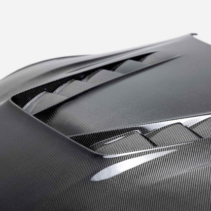 Seibon 2020+ Toyota GR Supra TV-Style Carbon Fiber Hood HD20TYSUP-TV-DS