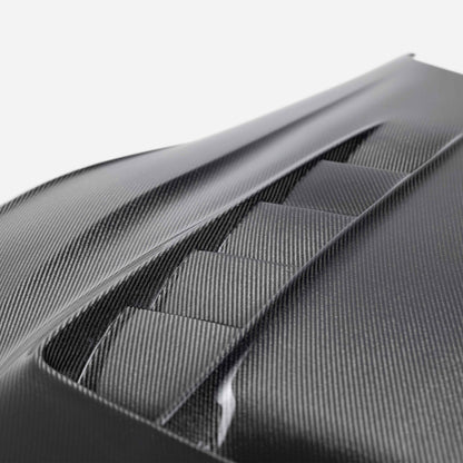 Seibon 2020+ Toyota GR Supra TV-Style Carbon Fiber Hood HD20TYSUP-TV-DS