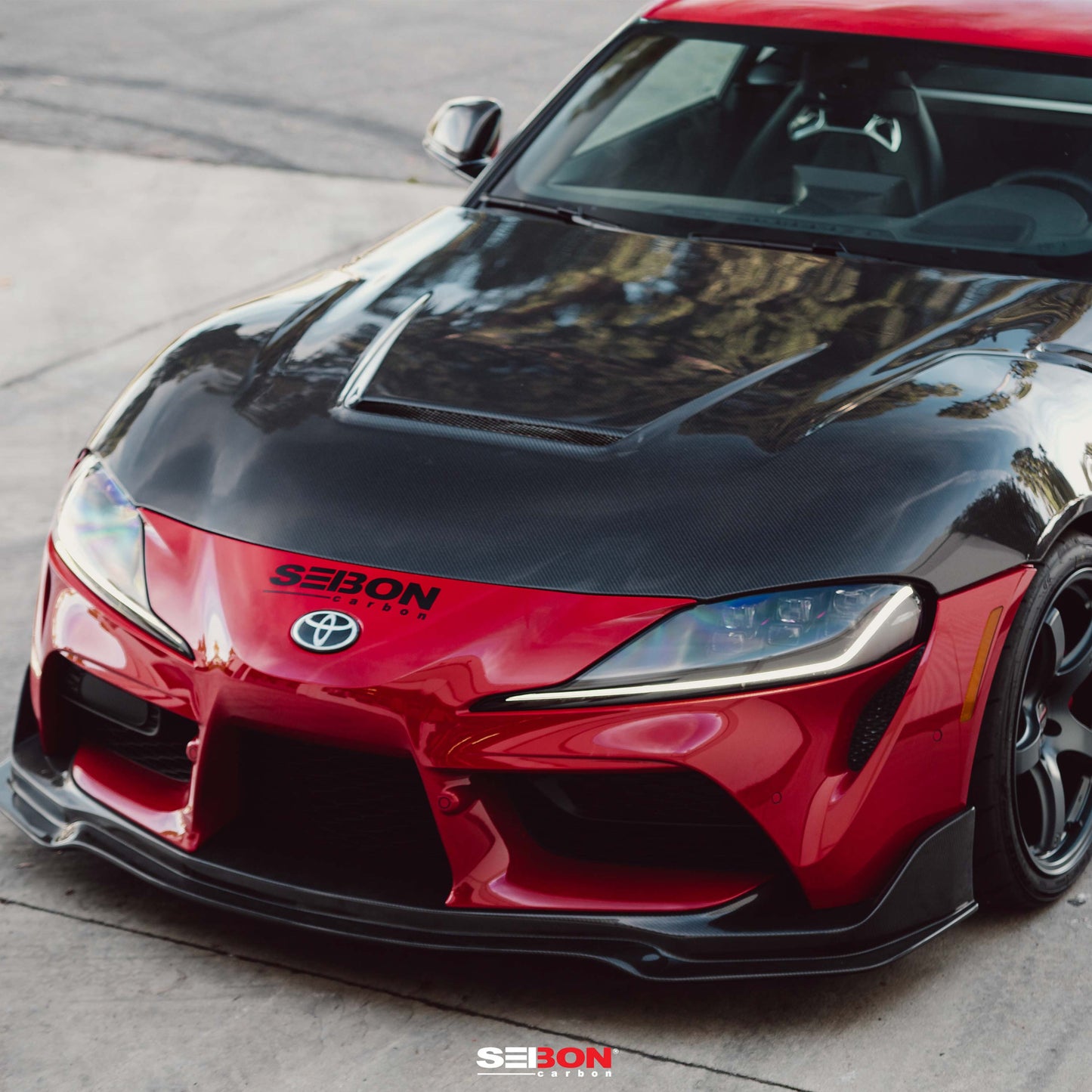 Seibon 2020 Toyota Supra VS-Style Carbon Fiber Hood HD20TYSUP-VS-DS