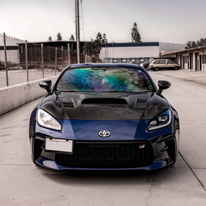 Seibon 2022 Toyota GR86/Subaru BRZ FA-Style Carbon Fiber Hood HD22TY86-FA