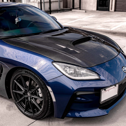 Seibon 2022 Toyota GR86/Subaru BRZ FA-Style Carbon Fiber Hood HD22TY86-FA
