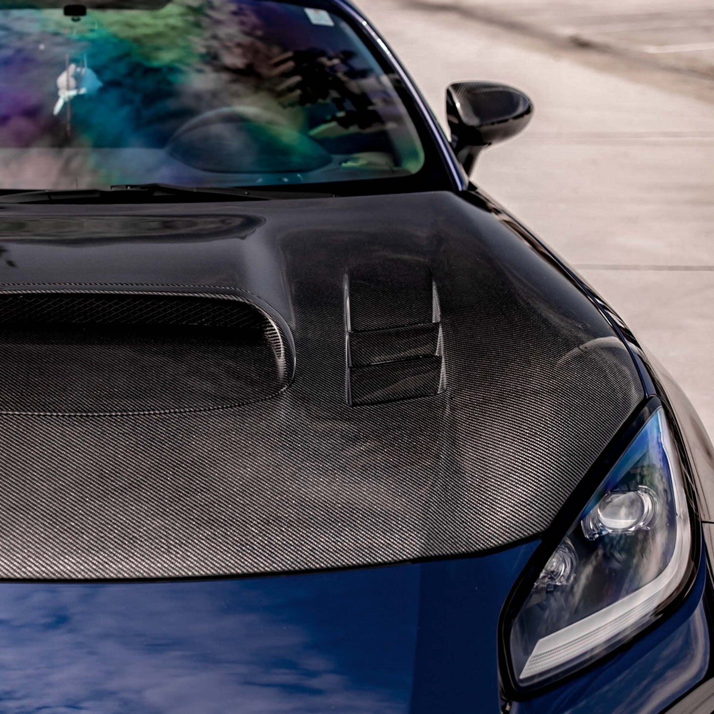 Seibon 2022 Toyota GR86/Subaru BRZ FA-Style Carbon Fiber Hood HD22TY86-FA