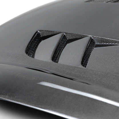 Seibon 2022 Toyota GR86/Subaru BRZ TS-Style Carbon Fiber Hood HD22TY86-TS