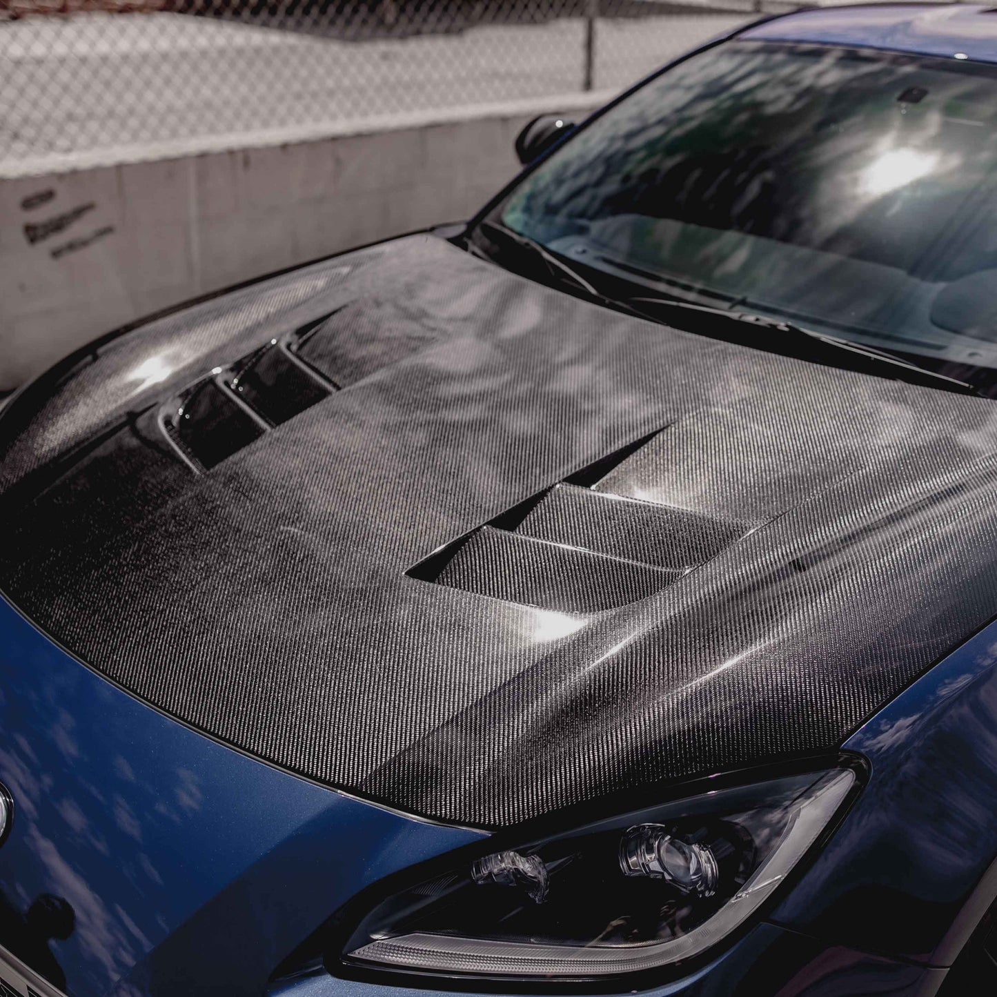 Seibon 2022 Toyota GR86/Subaru BRZ TS-Style Carbon Fiber Hood HD22TY86-TS