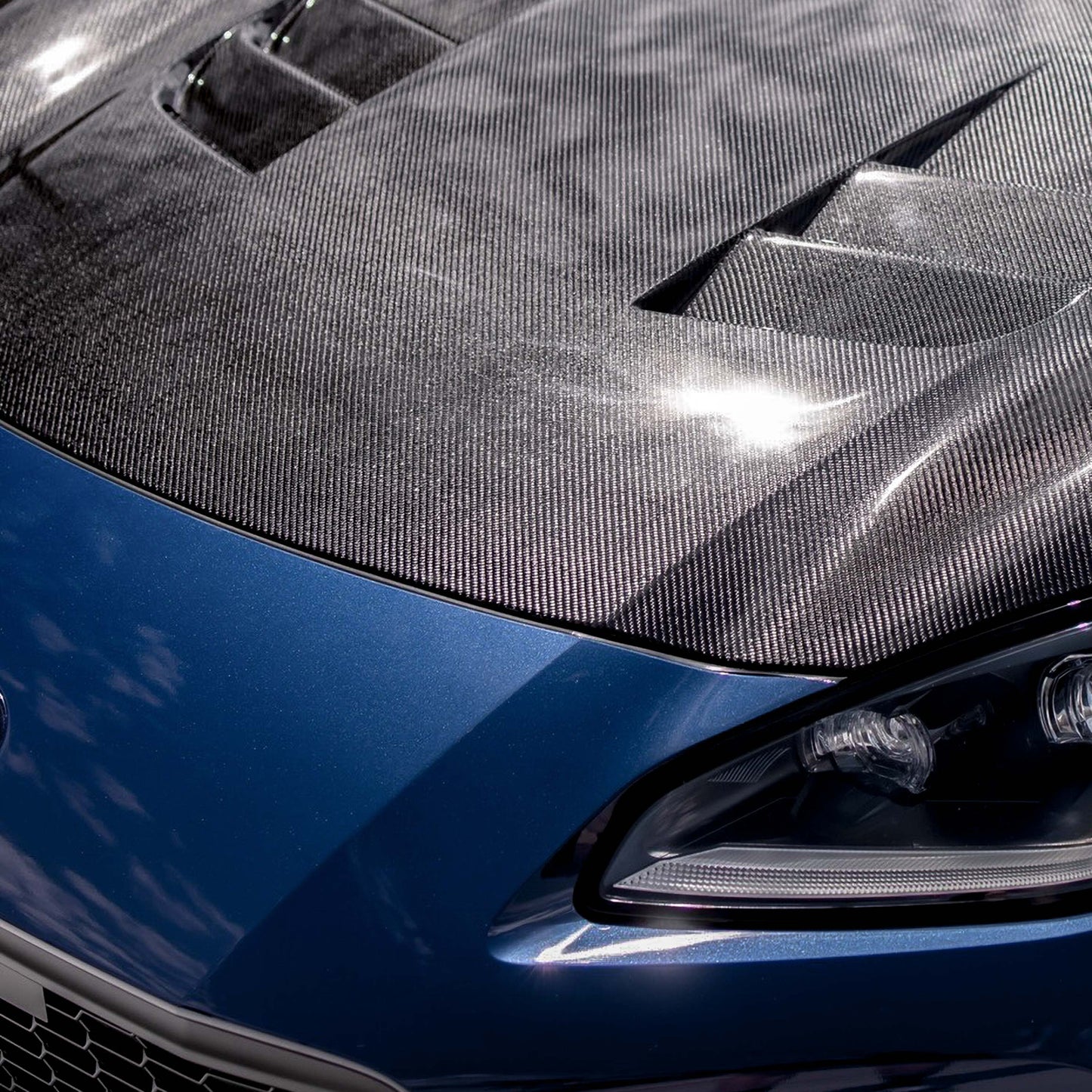 Seibon 2022 Toyota GR86/Subaru BRZ TS-Style Carbon Fiber Hood HD22TY86-TS