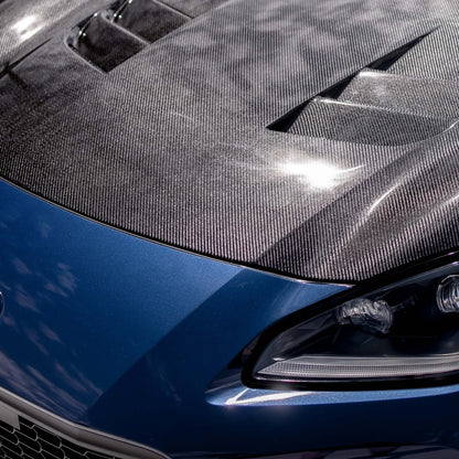 Seibon 2022 Toyota GR86/Subaru BRZ TS-Style Carbon Fiber Hood HD22TY86-TS