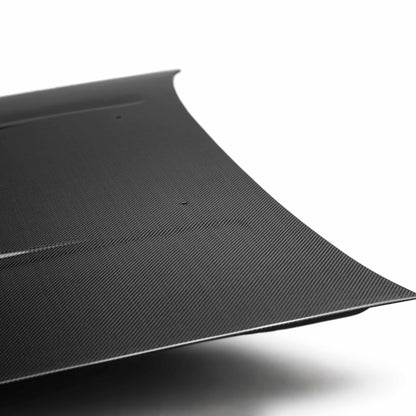 Seibon 84-87 Toyota Corolla (AE86) DV Style Carbon Fiber Hood HD8487TYAE86C-DV