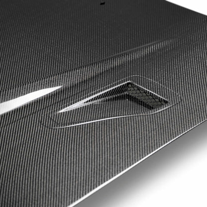 Seibon 89-94 Nissan 180SX/240SX DVII Carbon Fiber Hood HD8994NS240-DVII