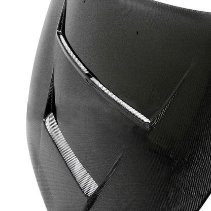 Seibon 89-94 Nissan S13/Silvia (S13) DV Style Carbon Fiber Hood HD8994NSS13-DV