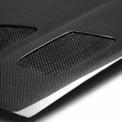 Seibon 93-98 Toyota Supra (JZA80L) TR Style Carbon Fiber Hood HD9398TYSUP-TR