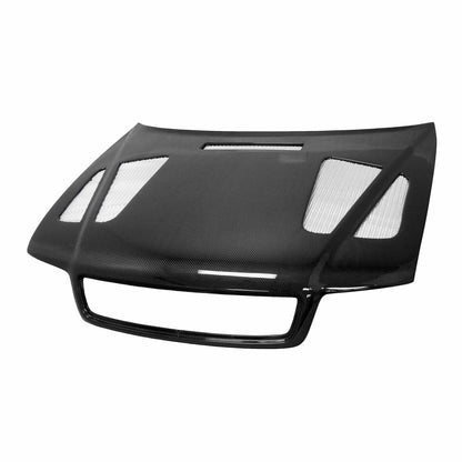Seibon 96-01 Audi A4 ER Carbon Fiber Hood HD9601AUA4-ER
