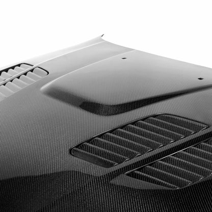 Seibon 97-03 BMW 5 Series 4Dr (E39) GTR-Style Carbon Fiber Hood HD9703BMWE39-GTR