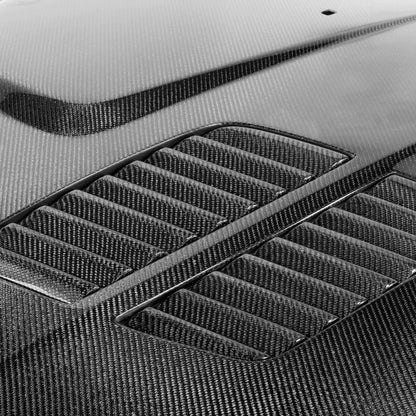 Seibon 97-03 BMW 5 Series 4Dr (E39) GTR-Style Carbon Fiber Hood HD9703BMWE39-GTR