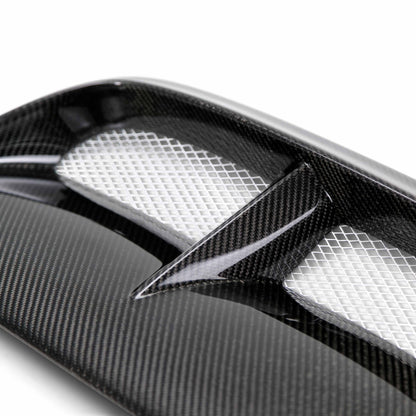 Seibon 04-05 Subaru WRX/STi CW Carbon Fiber Hood Scoop - Only Fits OEM Hoods (Not Seibon Hoods) HDS0405SBIMP-CW