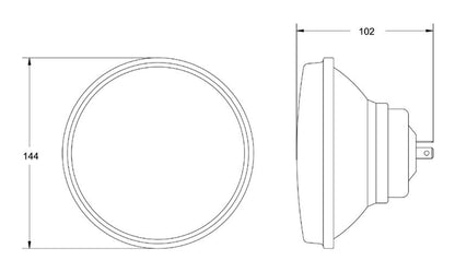 Hella Vision Plus Headlamps 002850871