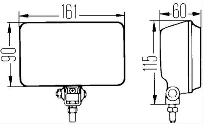 Hella Light Bars, Light Pods and Fog Lights 005860201