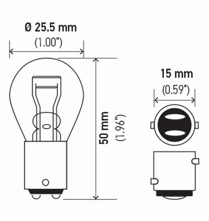 Hella Standard Series Light Bulbs 1034TB