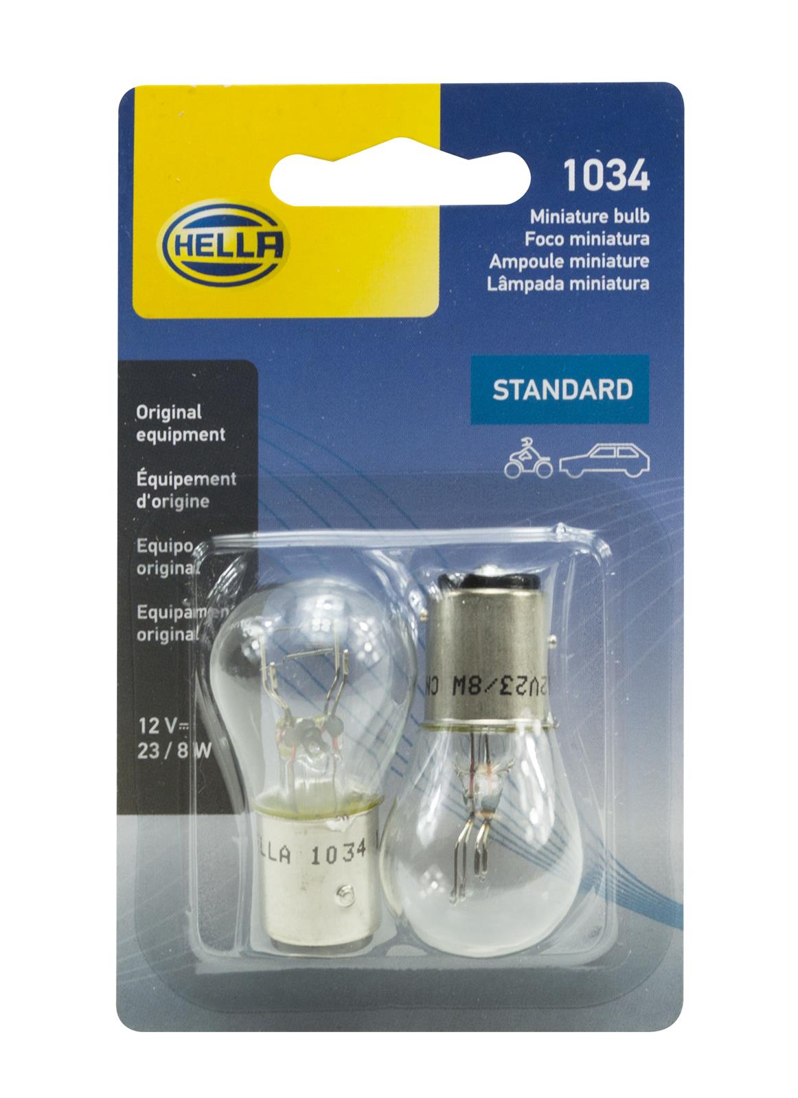 Hella Standard Series Light Bulbs 1034TB