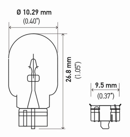 Hella Standard Series Light Bulbs 2825TB