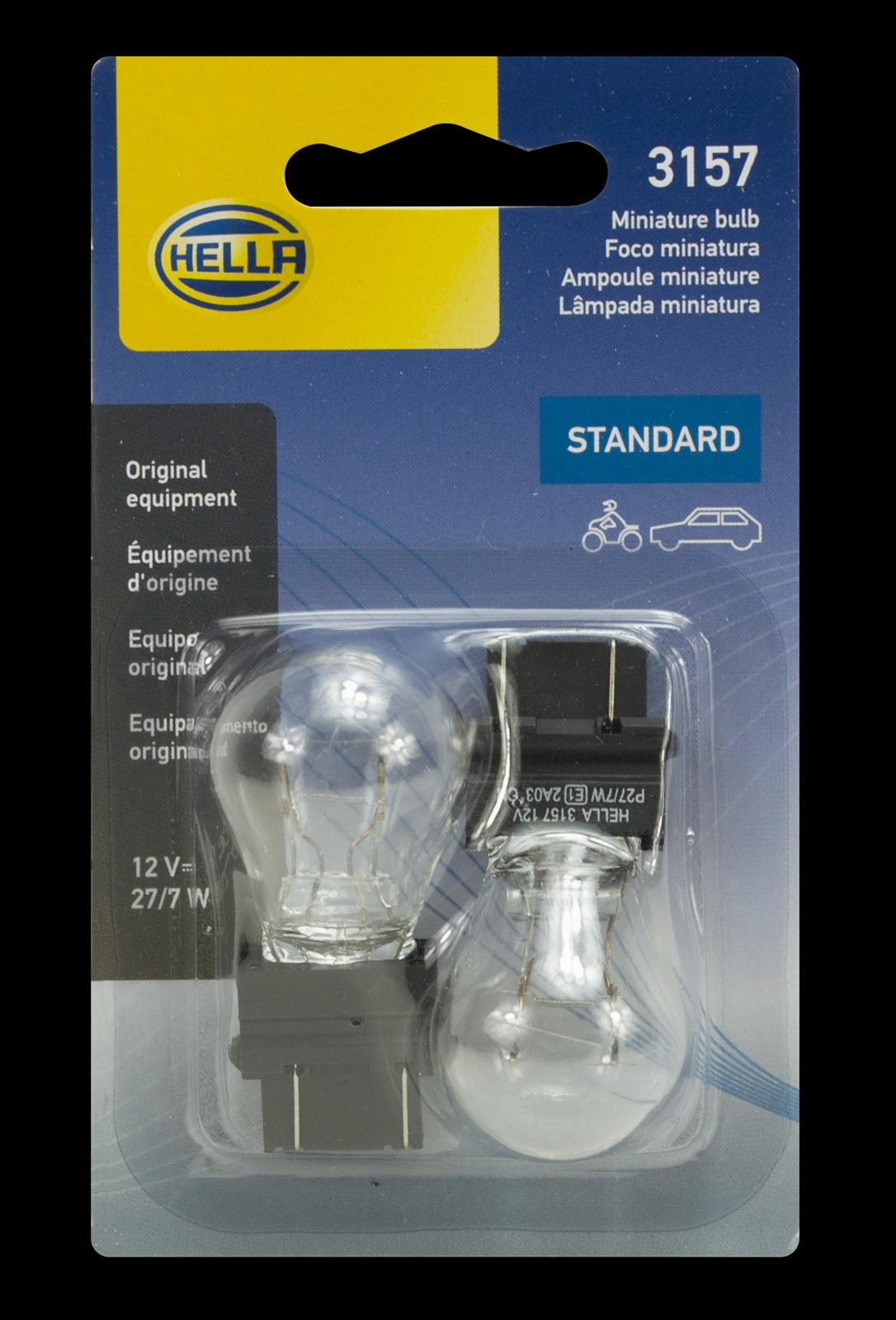 Hella Standard Series Light Bulbs 3157TB