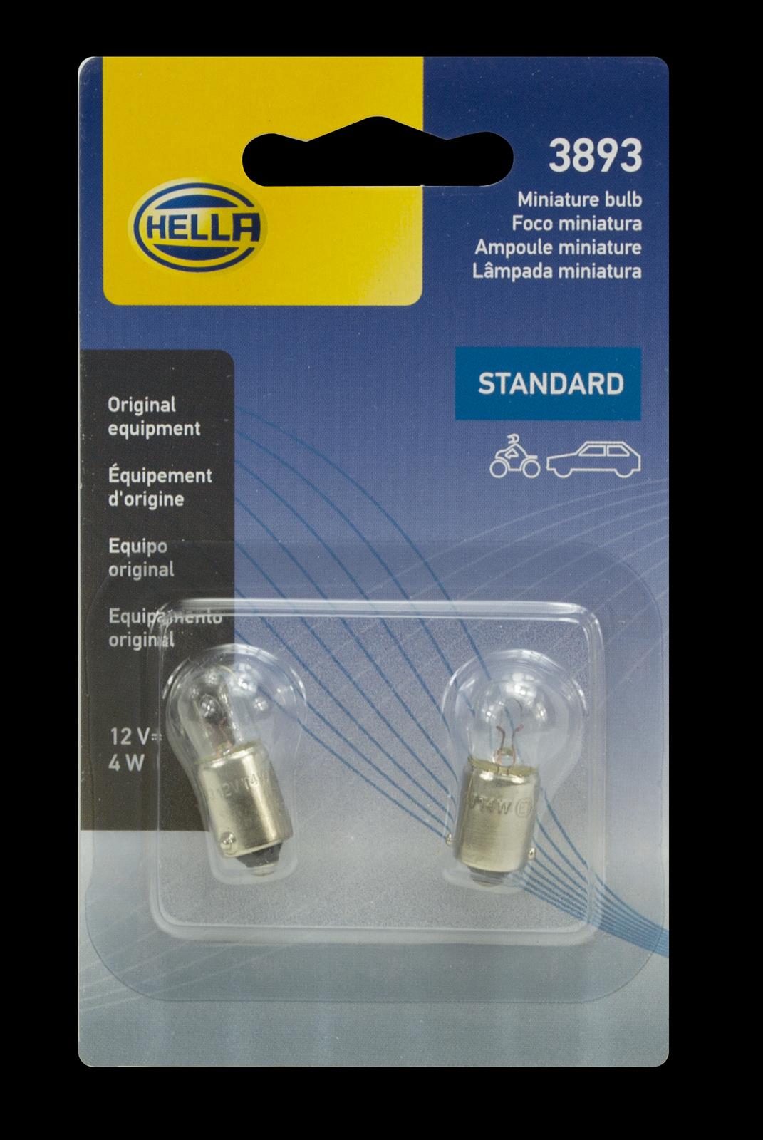 Hella Standard Series Light Bulbs 3893TB