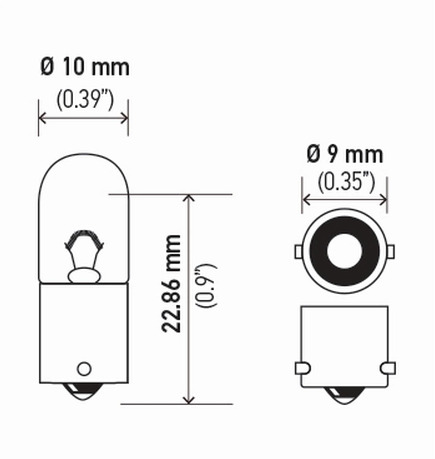 Hella Standard Series Light Bulbs 3893TB