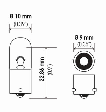 Hella Standard Series Light Bulbs 3893TB