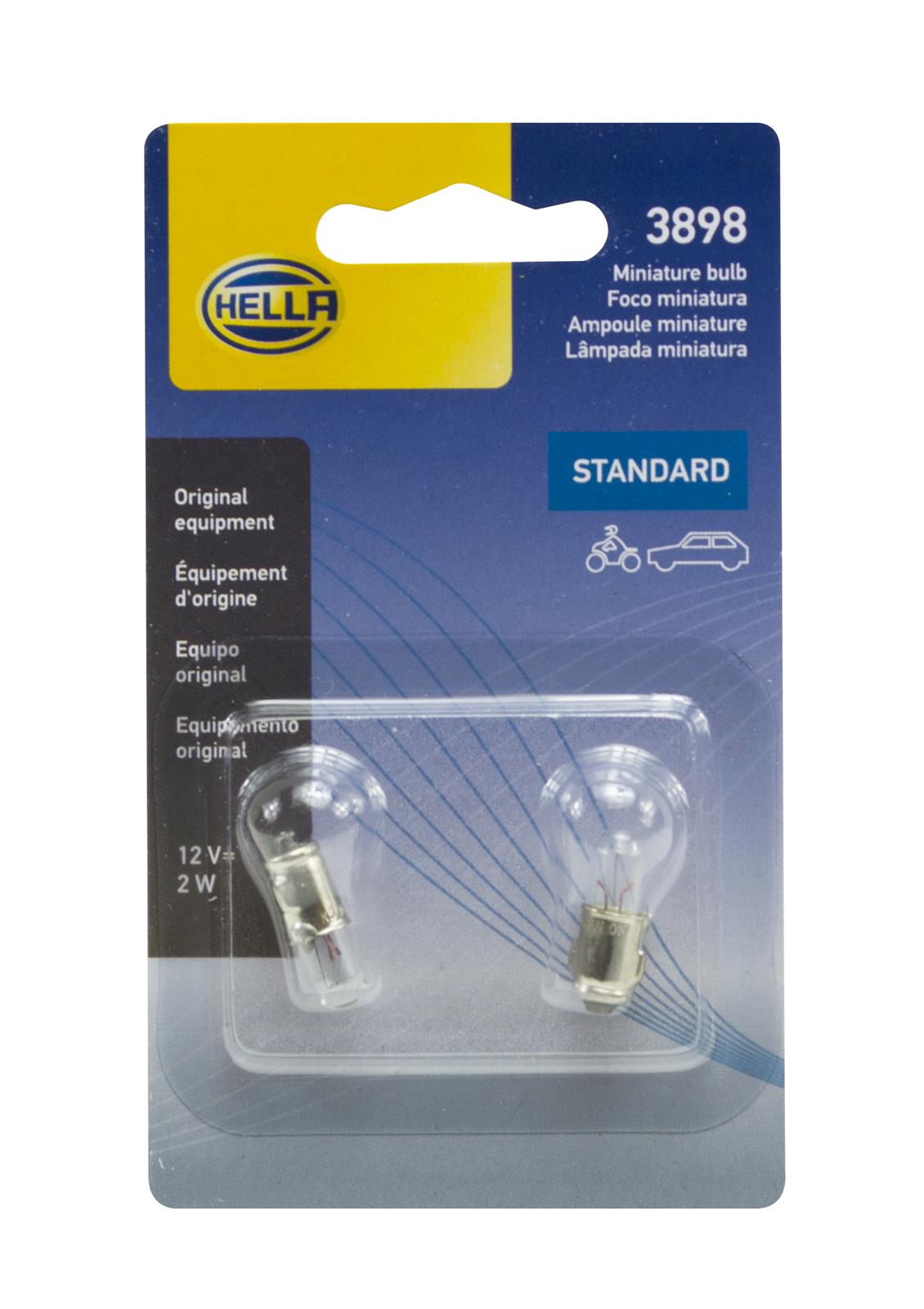 Hella Standard Series Light Bulbs 3898TB