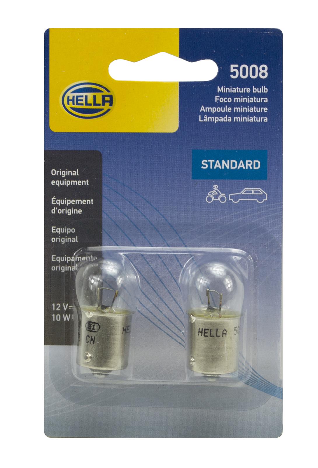 Hella Standard Series Light Bulbs 5008TB